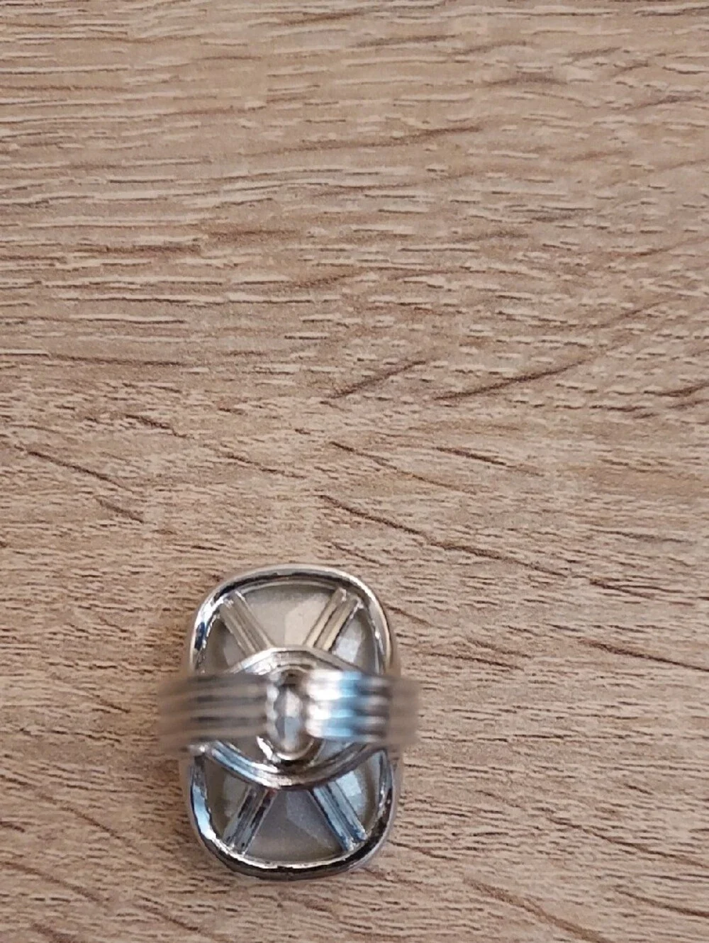 Clear Crystal Statement Ring - Women Jewelry
